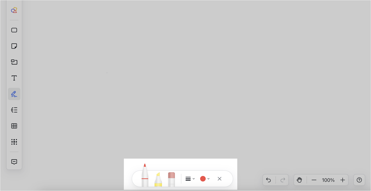Thêm công cụ Vẽ trong Bảng (Board)